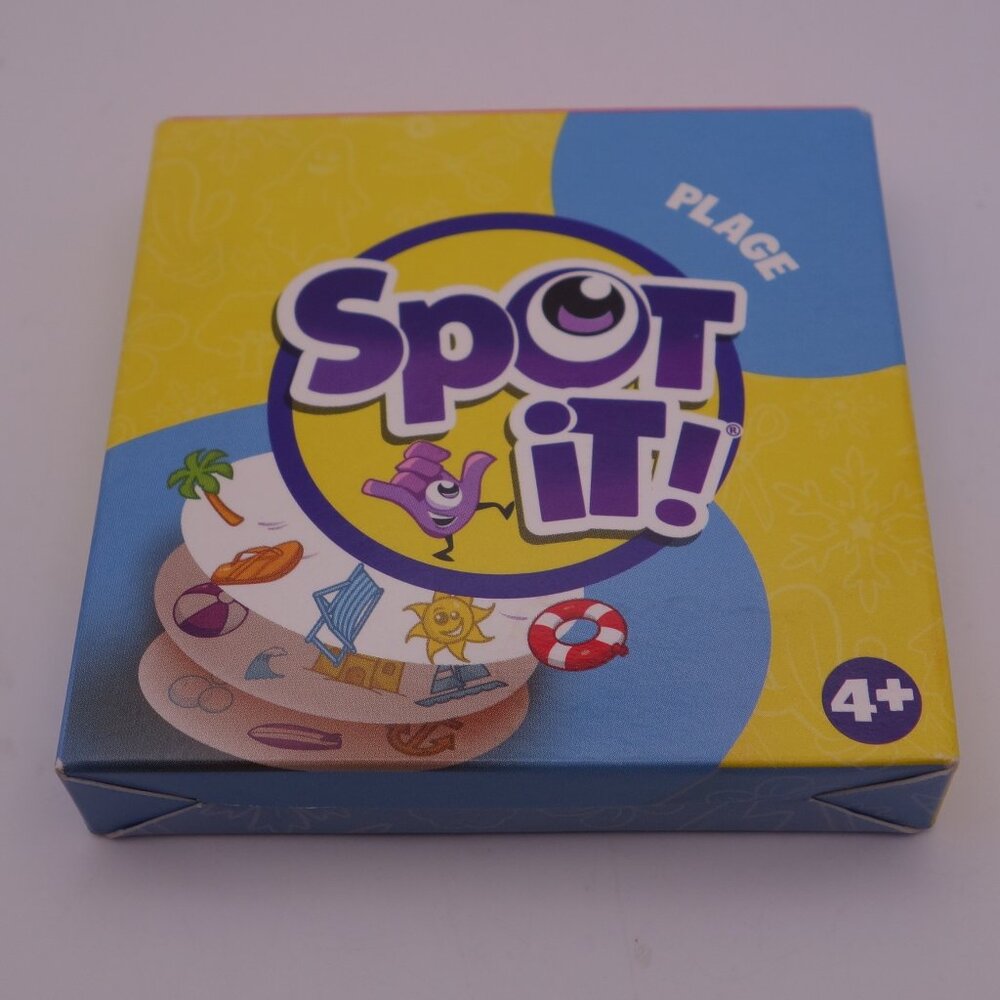 McDonald's 2025 Spot It! Plage Game with Box